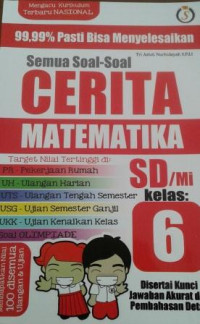 99,99% Pasti Bisa Menyelesaikan Semua Soal - Soal Cerita Matematika SD/MI Kelas 6