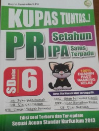 Kupas Tuntas...!PR Setahun IPA Sains Terpadu