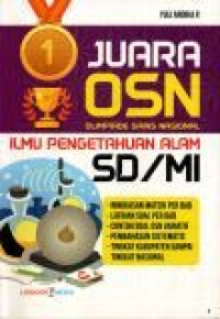 Juara OSN IPA SD/MI