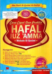 AISMA (Anak Islam Suka Menghafal Al Quran) Metode Al Qosimi Jilid 2